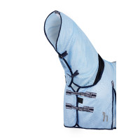 Chemise anti-mouches Freja Horze avec couvre-cou Bleu clair Chemise anti-mouches Freja Horze avec couvre-cou Bleu clair