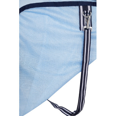 Vliegendeken Freja Horze met halsstuk Lichtblauw Vliegendeken Freja Horze met halsstuk Lichtblauw