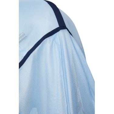 Vliegendeken Freja Horze met halsstuk Lichtblauw Vliegendeken Freja Horze met halsstuk Lichtblauw