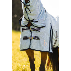 Chemise anti-mouches Freja Horze avec couvre-cou Bleu clair Chemise anti-mouches Freja Horze avec couvre-cou Bleu clair