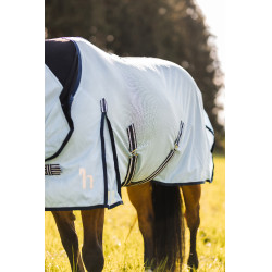 Chemise anti-mouches Freja Horze avec couvre-cou Bleu clair Chemise anti-mouches Freja Horze avec couvre-cou Bleu clair