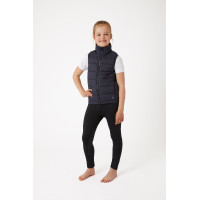 Mouwloze lichte bodywarmer Horze Amber kind Marineblauw Mouwloze lichte bodywarmer Horze Amber kind Marineblauw