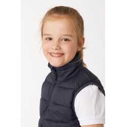 Gilet matelassé léger Horze Amber enfant Bleu marine