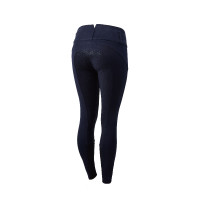 Pantalon anti-dérapant silicone Horze Daniela femme Bleu marine Pantalon anti-dérapant silicone Horze Daniela femme Bleu marine