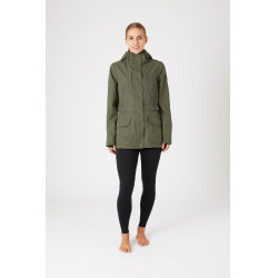 Veste technique protectrice Horze Jadine femme Vert kaki beetle Veste technique protectrice Horze Jadine femme Vert kaki beetle