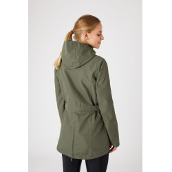 Veste technique protectrice Horze Jadine femme Vert kaki beetle Veste technique protectrice Horze Jadine femme Vert kaki beetle