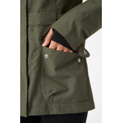 Veste technique protectrice Horze Jadine femme Vert kaki beetle Veste technique protectrice Horze Jadine femme Vert kaki beetle