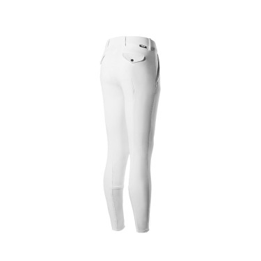 Pantalon fond intégral silicone Horze Grand Prix homme Blanc Pantalon fond intégral silicone Horze Grand Prix homme Blanc