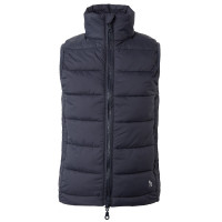 Mouwloze lichte bodywarmer Horze Amber kind Marineblauw
