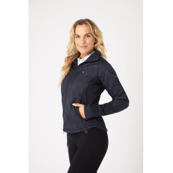 Veste matelassée légère Horze Zoe femme Bleu marine Veste matelassée légère Horze Zoe femme Bleu marine