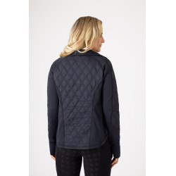 Veste matelassée légère Horze Zoe femme Bleu marine Veste matelassée légère Horze Zoe femme Bleu marine