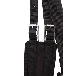 Zadelkleed voor bareback rijden PU Suede Horze Zadelkleed voor bareback rijden PU Suede Horze