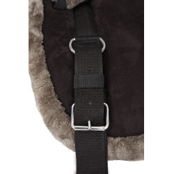 Zadelkleed voor bareback rijden PU Suede Horze Zadelkleed voor bareback rijden PU Suede Horze