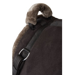 Zadelkleed voor bareback rijden PU Suede Horze Zadelkleed voor bareback rijden PU Suede Horze