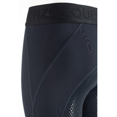 Kinderpaardrijlegging met volledig siliconen zitvlak Madison Horze Donker marineblauw