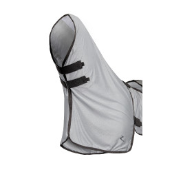Couverture anti-insectes pour monter à cheval Eira avec encolure amovible Horze Gris