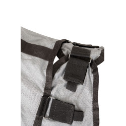 Couverture anti-insectes pour monter à cheval Eira avec encolure amovible Horze Gris