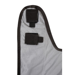 Couverture anti-insectes pour monter à cheval Eira avec encolure amovible Horze Gris