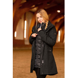 Parka doudoune 3 en 1 Horze Isabella femme Noir Parka doudoune 3 en 1 Horze Isabella femme Noir