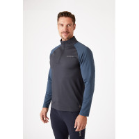 Trainingsshirt B Vertigo Edmund heren met ritssluiting Donker marineblauw / schaduwblauw Trainingsshirt B Vertigo Edmund heren met ritssluiting Donker marineblauw / schaduwblauw