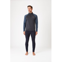 Trainingsshirt B Vertigo Edmund heren met ritssluiting Donker marineblauw / schaduwblauw Trainingsshirt B Vertigo Edmund heren met ritssluiting Donker marineblauw / schaduwblauw