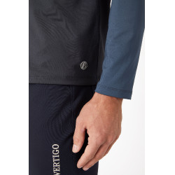 Top d'entraînement B Vertigo Edmund homme fermeture éclair Bleu marine foncé / ombre bleu Top d'entraînement B Vertigo Edmund homme fermeture éclair Bleu marine foncé / ombre bleu