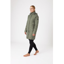 Aurora damesjack Horze met afneembare rok Groene kever