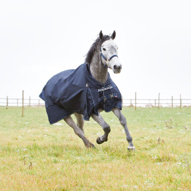 Regenhoes Horze Avalanche Pro met fleecevoering Regenhoes Horze Avalanche Pro met fleecevoering