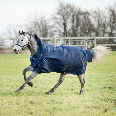 Regenhoes Horze Avalanche Pro met fleecevoering Regenhoes Horze Avalanche Pro met fleecevoering