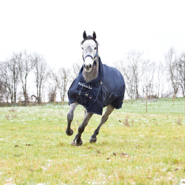 Regenhoes Horze Avalanche Pro met fleecevoering Regenhoes Horze Avalanche Pro met fleecevoering