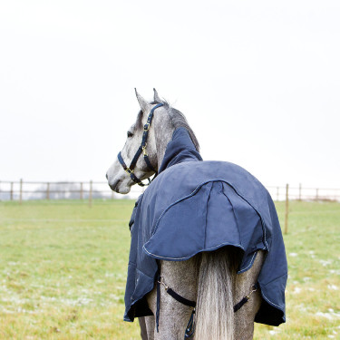 Regenhoes Horze Avalanche Pro met fleecevoering Regenhoes Horze Avalanche Pro met fleecevoering