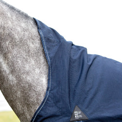 Couverture de pluie Horze Avalanche Pro doublée polaire Bleu Couverture de pluie Horze Avalanche Pro doublée polaire Bleu