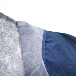 Couverture de pluie Horze Avalanche Pro doublée polaire Bleu Couverture de pluie Horze Avalanche Pro doublée polaire Bleu