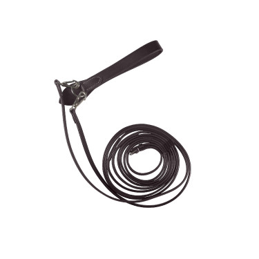 Rênes cuir type allemandes Horze Sparta Marron