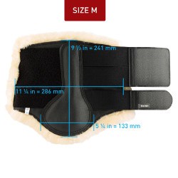 Gesloten peesbeschermers Horze Signature Zwart Gesloten peesbeschermers Horze Signature Zwart