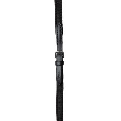 Rênes bredies Horze Slender Noir