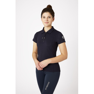 Wedstrijdpolo met korte mouwen Claudine dames B Vertigo Wedstrijdpolo met korte mouwen Claudine dames B Vertigo