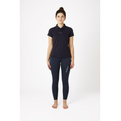 Polo de concours manches courtes Claudine femme B Vertigo Bleu marine foncé Polo de concours manches courtes Claudine femme B Vertigo Bleu marine foncé