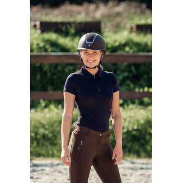 Wedstrijdpolo met korte mouwen Claudine dames B Vertigo Wedstrijdpolo met korte mouwen Claudine dames B Vertigo