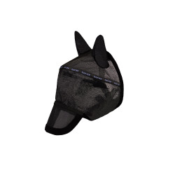 Masque anti-mouches Horze à arceaux Noir