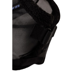 Masque anti-mouches Horze à arceaux Noir