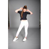 Legging d'equitation Euro-Star Flying Figure FullGrip Blanc