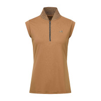 Top Euro-Star Ramona mouwloos Sepia Bruin