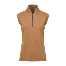 Top Euro-Star Ramona mouwloos Sepia Bruin