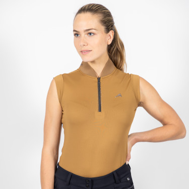 Top Euro-Star Ramona mouwloos Sepia Bruin