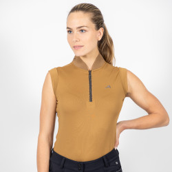 Top Euro-Star Ramona sans manches Sépia Marron