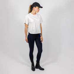 T-shirt en tech Euro-Star Simona Ivoire Beige T-shirt en tech Euro-Star Simona Ivoire Beige