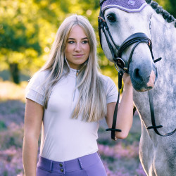 Polo en tech Imperial Riding Gina Cristal Blanc