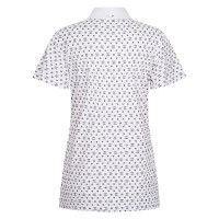 Polo en tech Imperial Riding Roxy AOP Blanc Polo en tech Imperial Riding Roxy AOP Blanc
