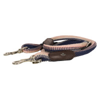 Hondenriem HV Polo Franka Rope Marine / roze Blauw